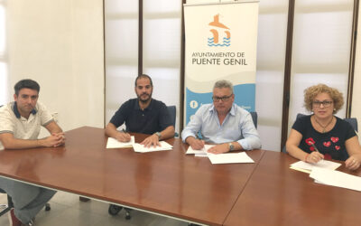 Los clubes Aguafría y BTT renuevan sus convenios con el Ayuntamiento
