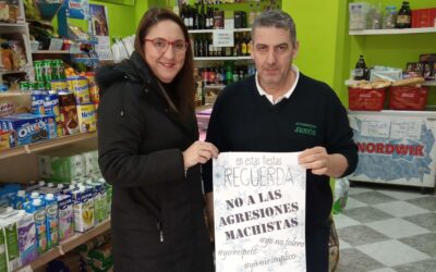 Campaña de sensibilización contra las agresiones machistas en las fiestas navideñas