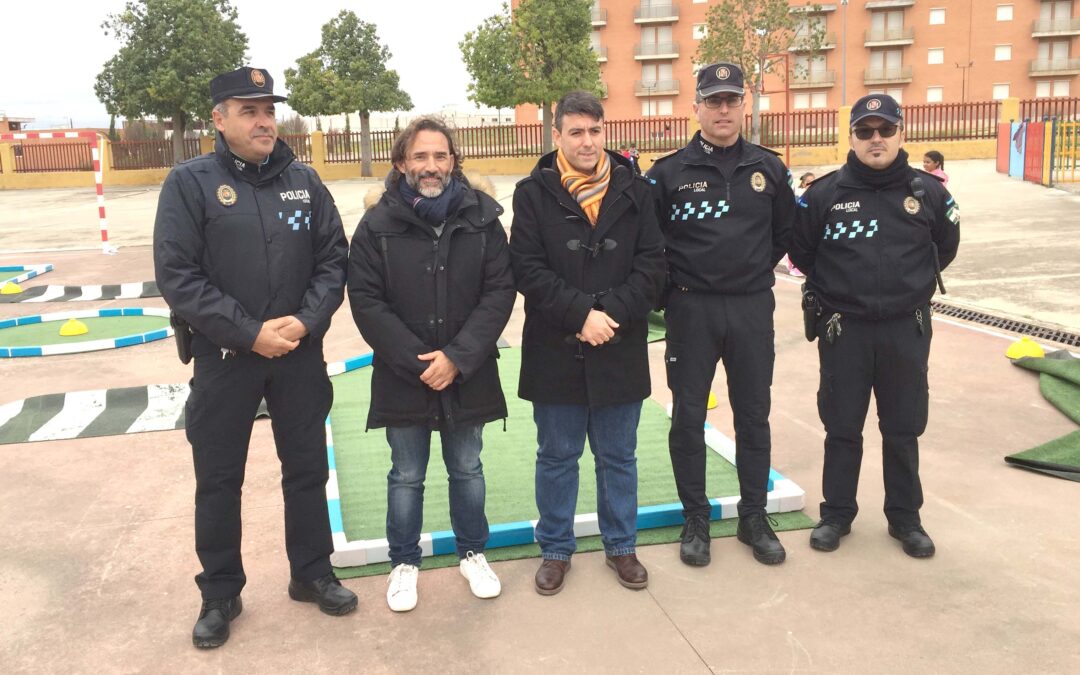 Presentación del curso en las pistas del centro