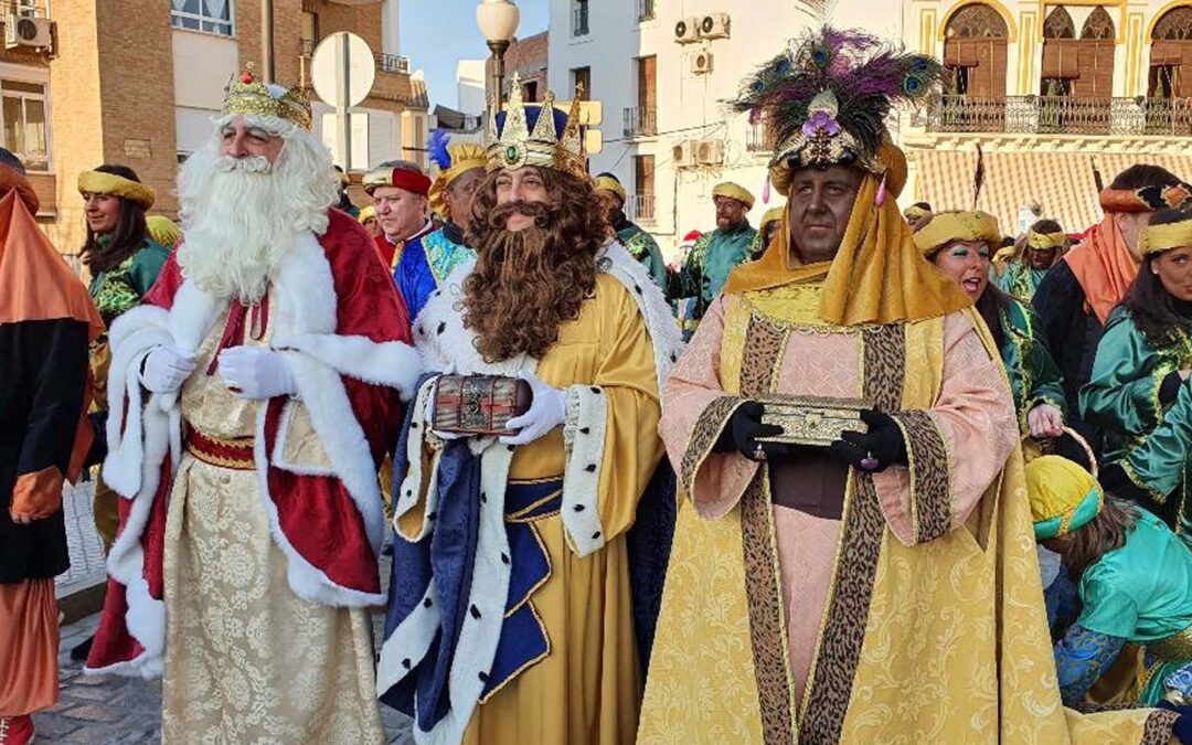 Los reyes camino de Miragenil