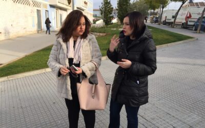 Medio Ambiente interviene en las zonas ajardinadas del Paseo de la Cal y Montalbán