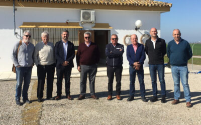 La Comunidad de Regantes de Miragenil visita las instalaciones de una Comunidad de Regantes de Cádiz