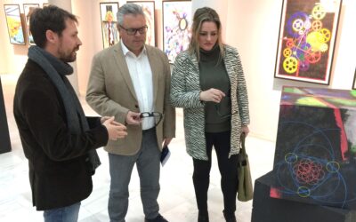 Exposición de escultura y pintura con técnicas 3D en la Casa de la Cultura