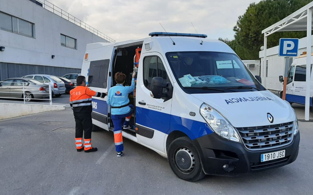 Ambulancia en el Hospital