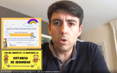 Pegatinas y mascarillas infantiles en la salida a la calle de los menores de 14 años