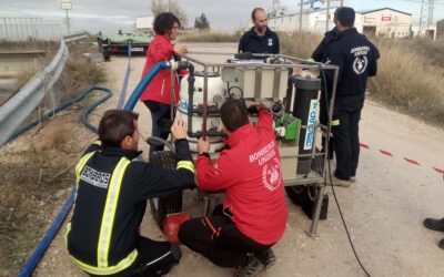 Efectivos del Consorcio de Bomberos apoyarán en las tareas de desinfección de las aldeas