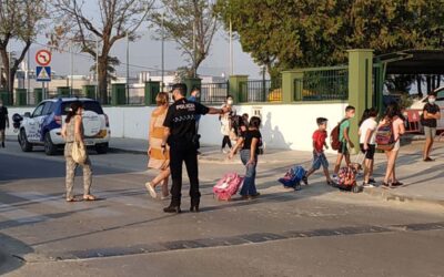 El tráfico sufrirá modificaciones en los horarios de entradas y salidas de los colegios