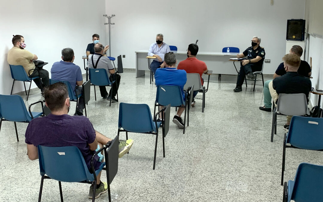 Reunión con los representantes hosteleros