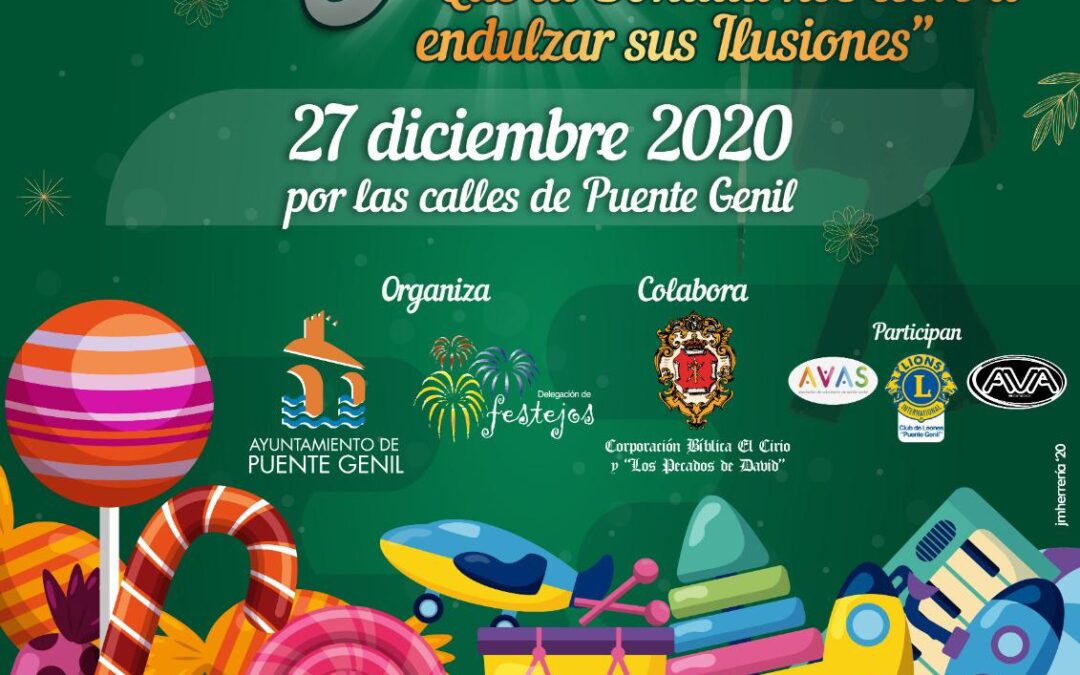 Cartel recogida juguetes