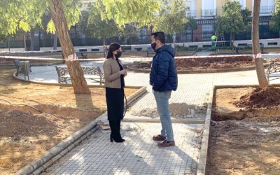 La remodelada Plaza José Cabello contará con un parque infantil