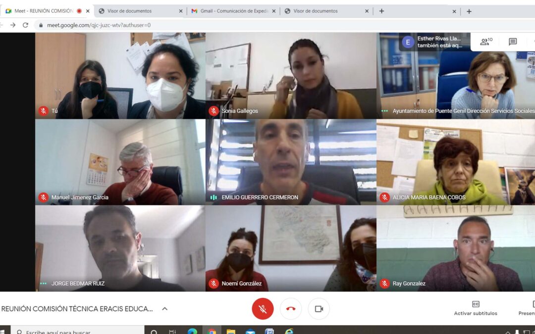 Reunión de comisión Eracis