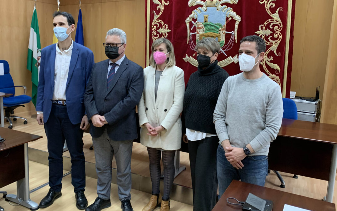 Visita del delegado de Igualdad y Políticas Sociales