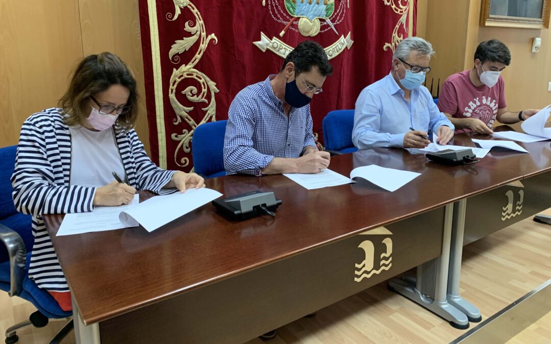 Firma de convenios deportivos