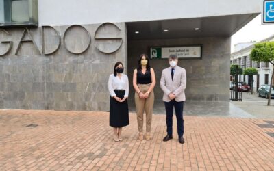 Inaugurada la sala Gesell de la sede judicial de Puente Genil.