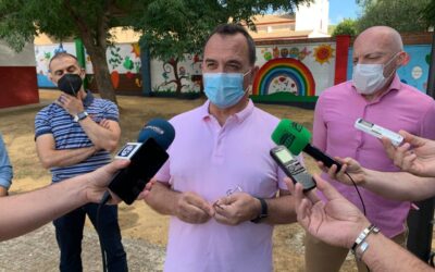 El Ayuntamiento invierte unos 9.000 euros en actuaciones para la mejora del colegio de Sotogordo.