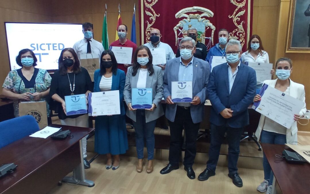 El Ayuntamiento de Puente Genil hace entrega de 11 distintivos de calidad turística SICTED  1