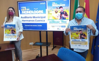 El humor de Toni Rodríguez y Rafa Frías llega a Puente Genil con el espectáculo “Con un par de monólogos”