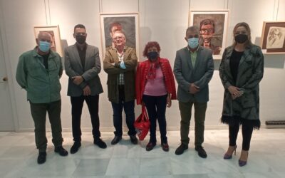 Una exposición de cuadros muestra la obra de Ginés Liébana en la Casa de la Cultura