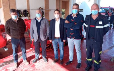 El Parque Comarcal de Bomberos de Puente Genil recibe nuevo equipamiento por parte del Consorcio Provincial de Prevención y Extinción de Incendios