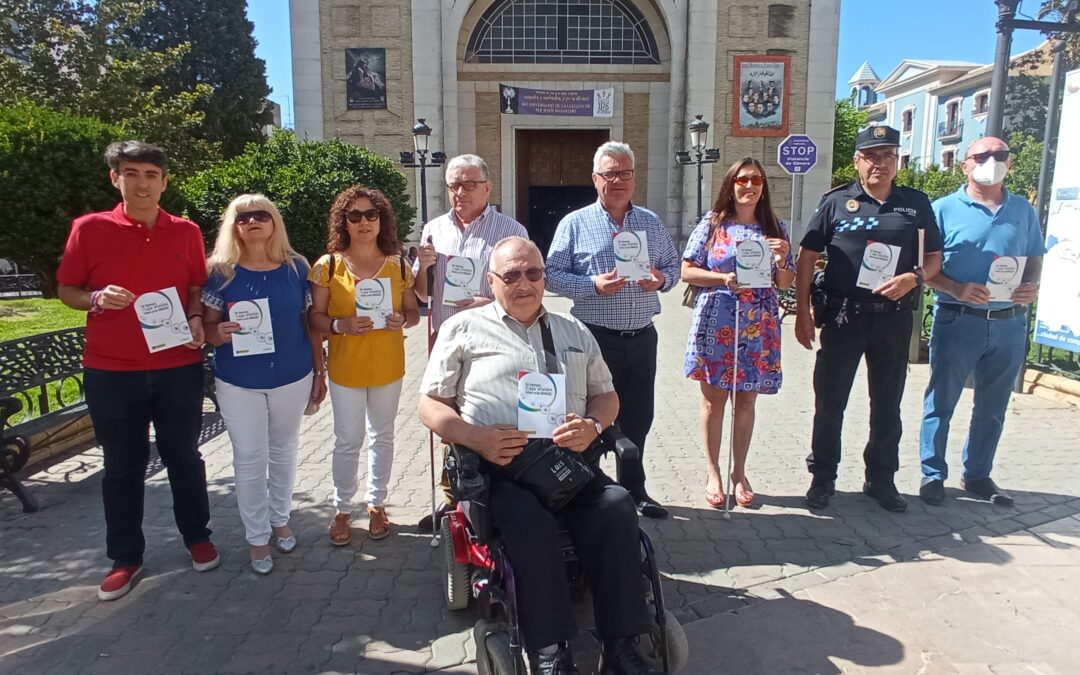 El Ayuntamiento se une a la campaña promovida por la ONCE para visibilizar los problemas de accesibilidad para las personas con discapacidad visual grave 1