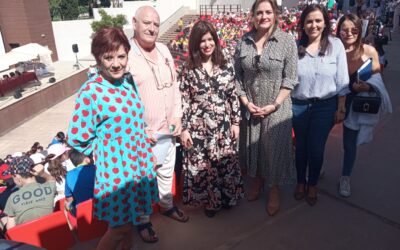 Más de 700 niños y niñas de Puente Genil acuden a la grabación del programa “La estación azul de los niños” de RNE en el Auditorio Hermanos Cuenca