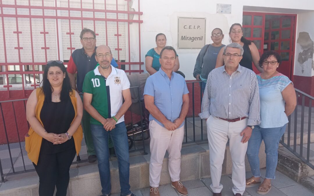 El Ayuntamiento de Puente Genil invertirá 20.000 euros en mejorar la fachada del CEIP Miragenil 1