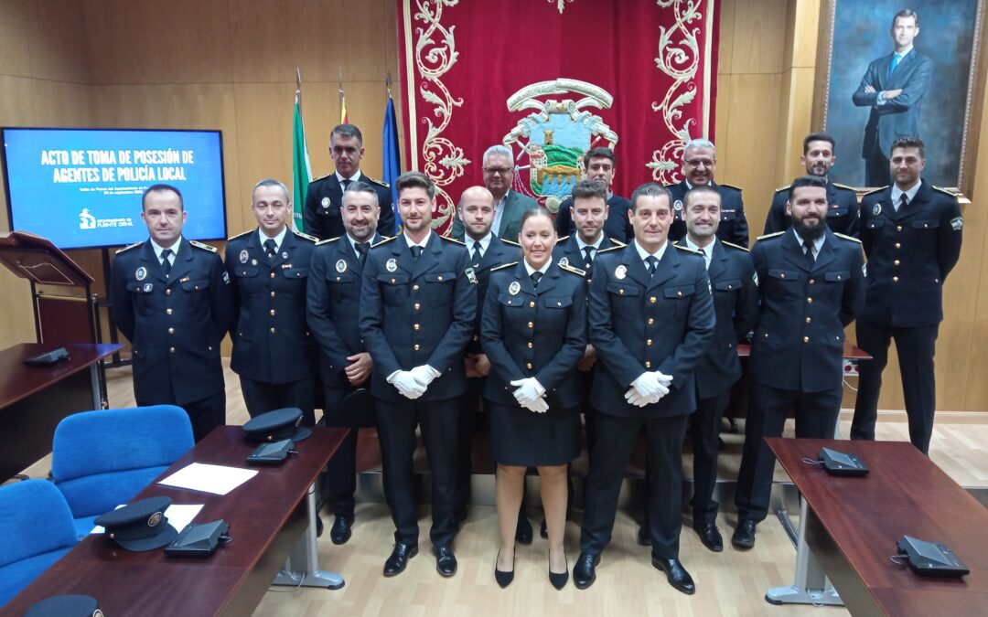 Toman posesión tres nuevos agentes de la Policía Local 1