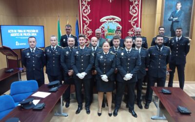 Toman posesión tres nuevos agentes de la Policía Local