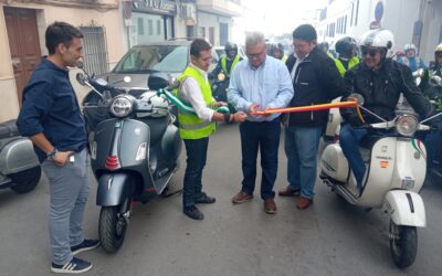 Celebrada la quinta edición de la Concentración del Vespa Club Puente Genil