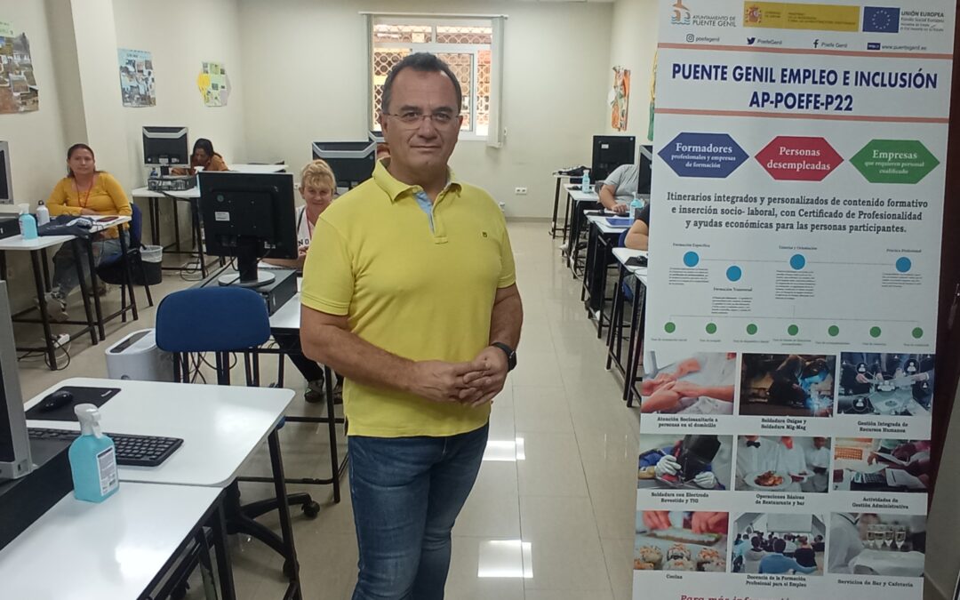 Comienza un nuevo itinerario formativo de “Operaciones auxiliares de servicios administrativos” del POEFE cofinanciado por el Ayuntamiento 1