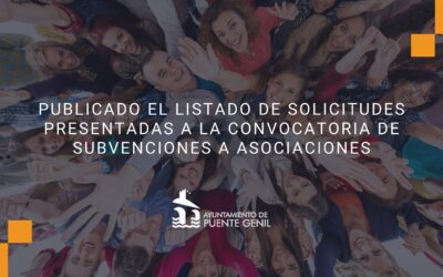 Publicada la resolución provisional de la convocatoria de subvenciones a asociaciones