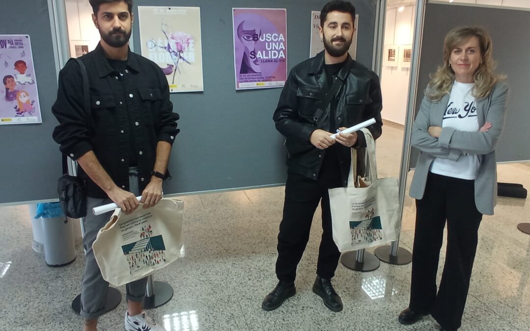 “Déjame florecer” de Rubén Rodríguez, obra ganadora del VII Concurso de Carteles contra la Violencia de Género 1