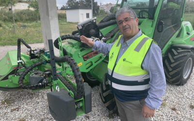 Egemasa refuerza el mantenimiento de zonas verdes con una nueva desbrozadora de última generación